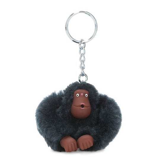 Kipling Sven Small Monkey Keychain Accessories True Blue Tonal | CA 2011GS